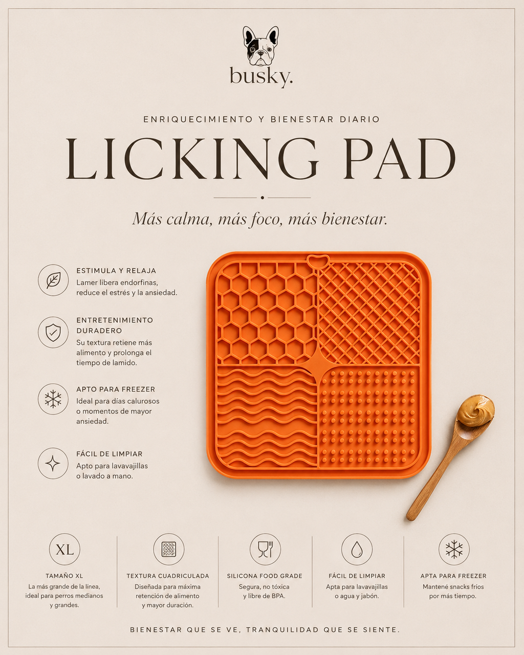Alfombra para Lamer — Licking Pad Rectangular