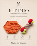 Kit Duo - Licking Pad Hexagonal + Soga Twin
